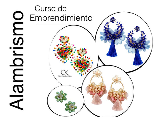 Curso de Bisutería Fina en Alambrismo Nivel 6 - Técnicas Avanzadas