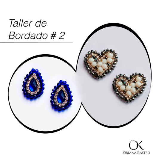 Taller de Aretes Bordados - Básico 2