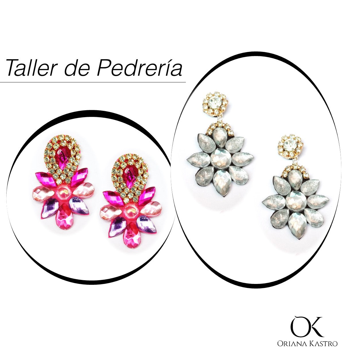 Taller de Aretes en Pedrería