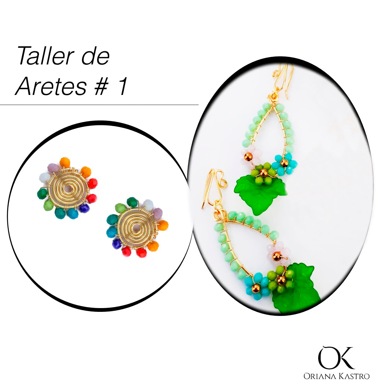 Taller de Aretes en Alambrismo - Nivel 1