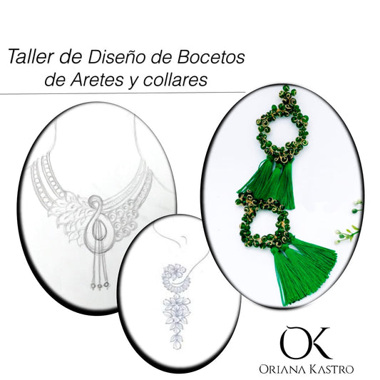 Taller de Bocetos y Diseños Originales de Aretes